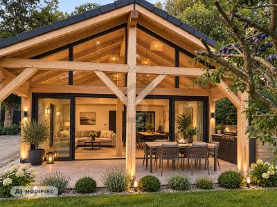 EXKLUSIVES HOLZ-CHALET MIT GARTEN UND TERRASSE - Einfamilienhaus Halver | Angebot:27354927