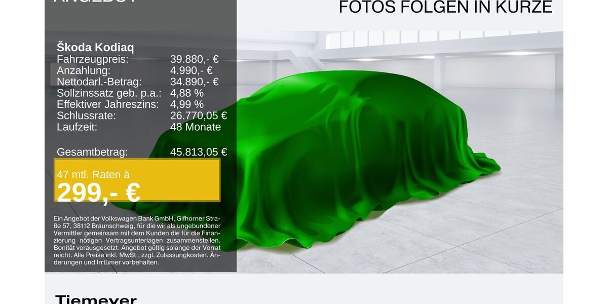 Skoda Kodiaq 56.306 km 39.770 &euro; Werdohl 58791