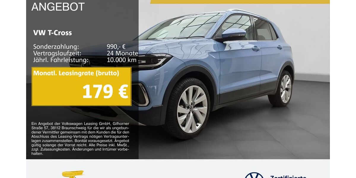 VW T-Cross 3.582 km 25.190 &euro; Lüdenscheid 58507