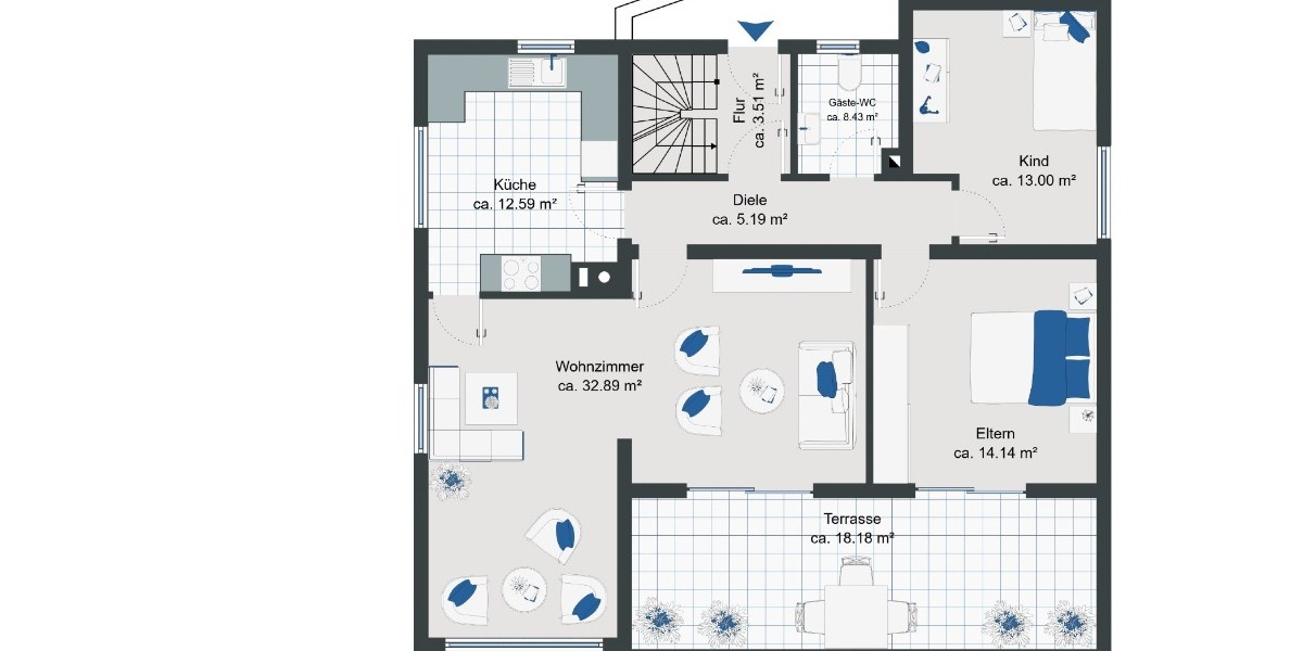Zentral, ruhig ,individuell: Gestalten Sie Ihr Familienglück nach eigenen Wünschen - Einfamilienhaus Windeck Schladern | Angebot:26030671