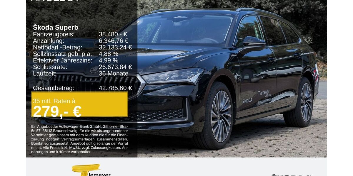Skoda Superb 6.400 km 38.480 &euro; Werdohl 58791