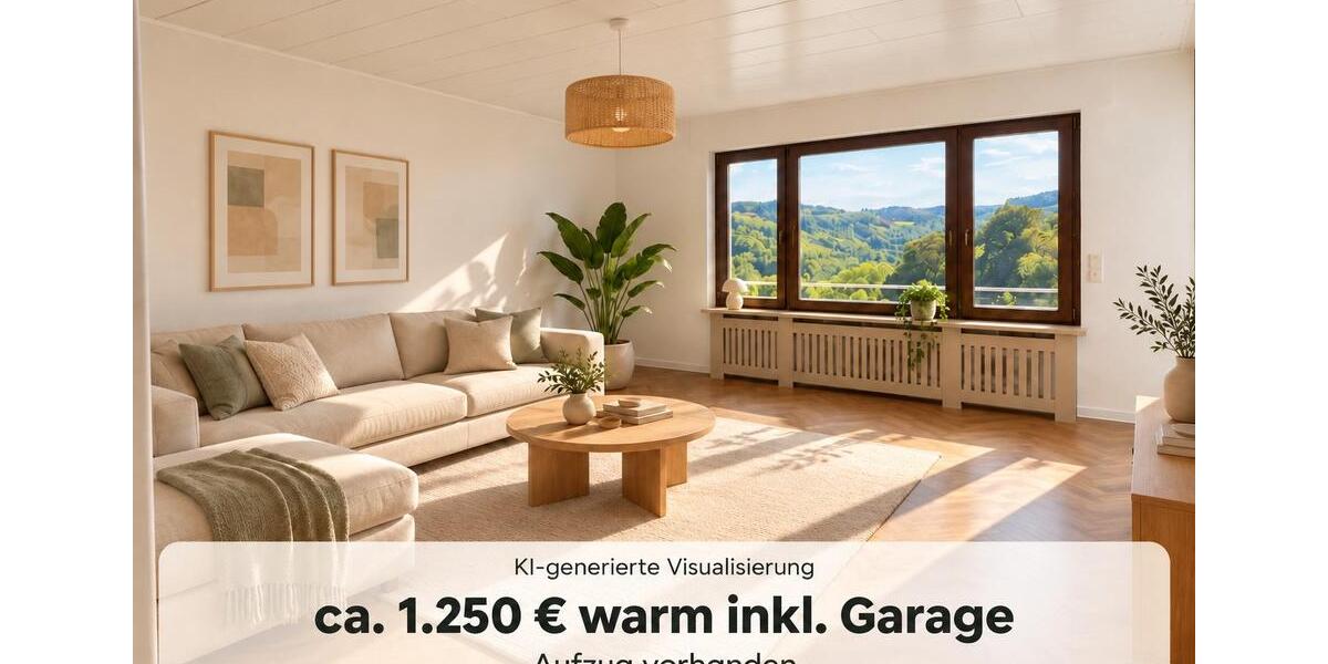 Dachgeschoßwohnung Lüdenscheid Othlinghausen - 2 Zimmer, 76 m&sup2;, 1.250&euro; | Angebot:27586202