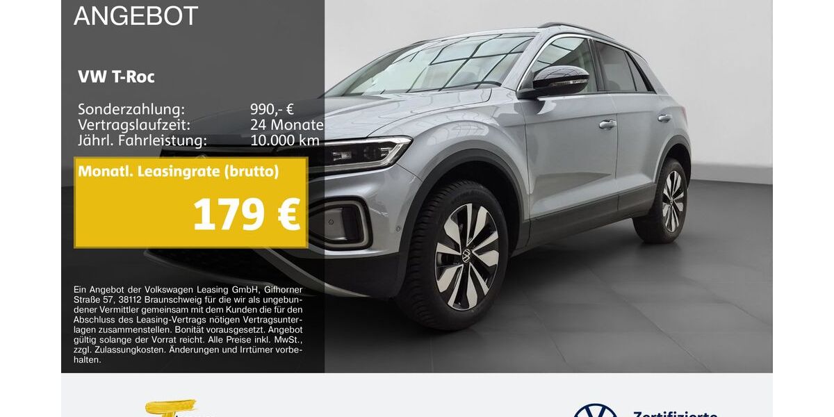 VW T-Roc 1.307 km 24.240 &euro; Lüdenscheid 58507