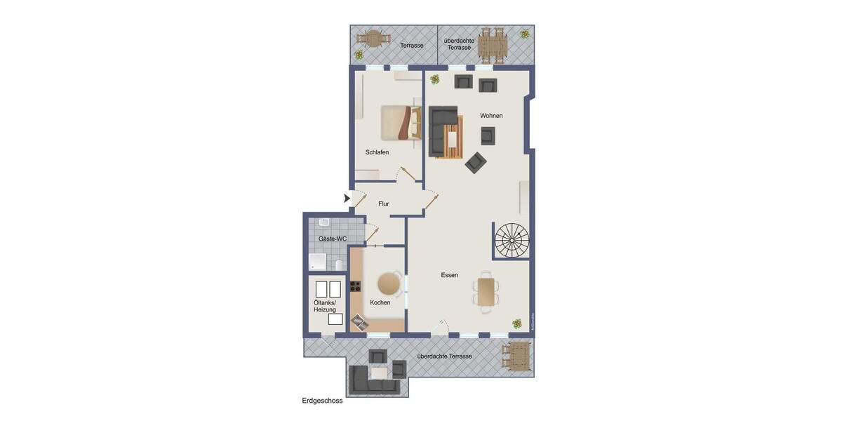 Reihenmittelhaus Olpe Stachelau - 6 Zimmer, 186 m&sup2;, 375.000&euro; | Angebot:25682668