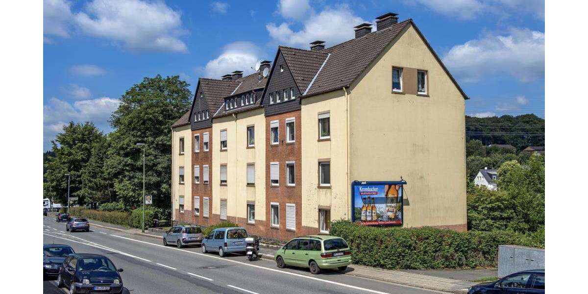 Etagenwohnung Lüdenscheid Schafsbrücke - 2 Zimmer, 49 m&sup2;, 309&euro; | Angebot:26492395