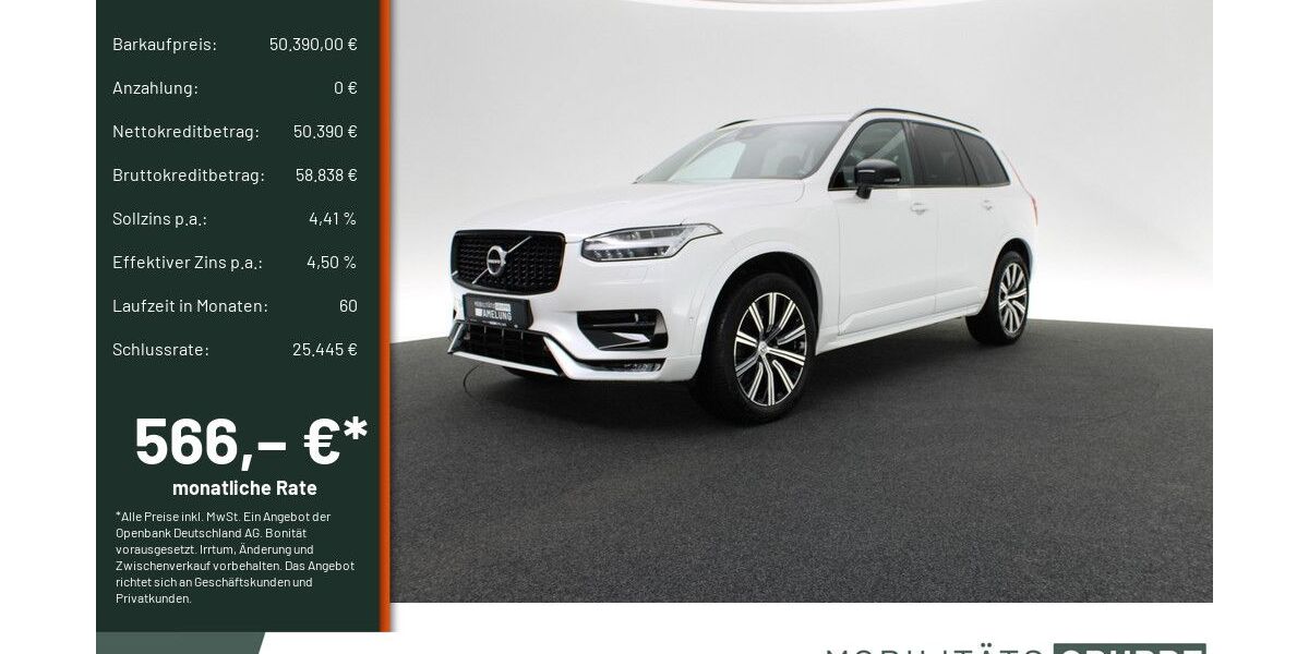 Volvo XC90 39.875 km 49.890 &euro; Engelskirchen 51766