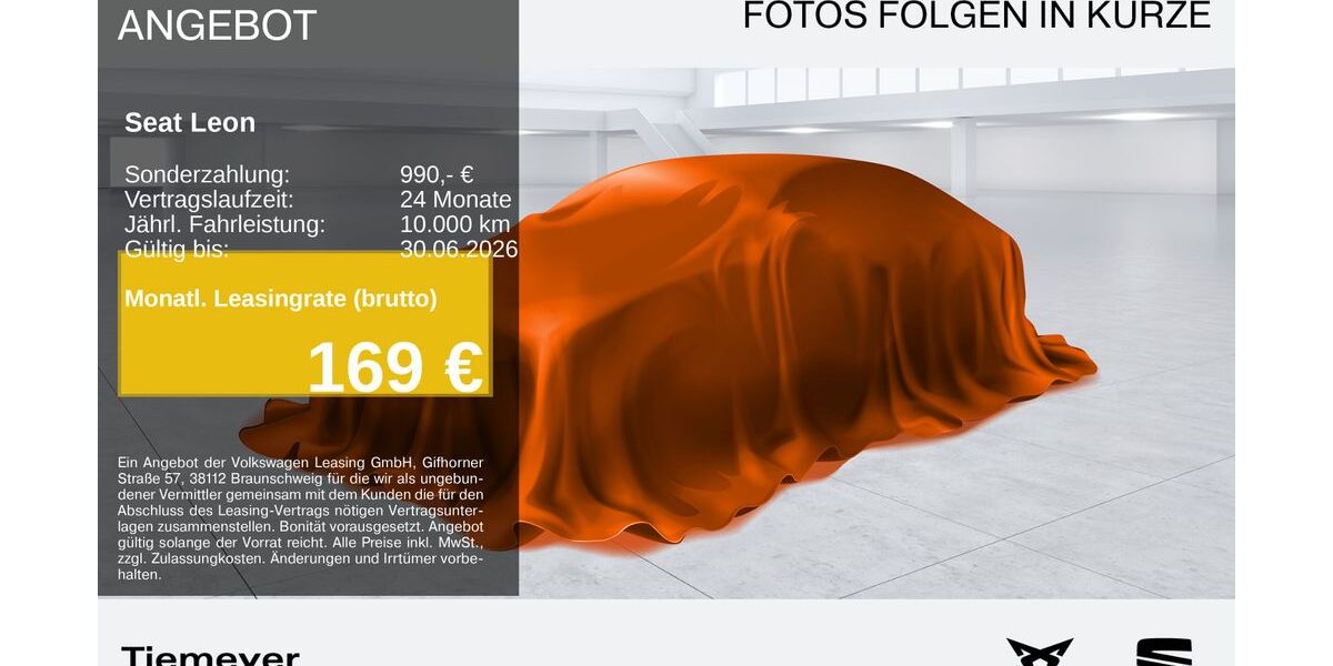 Seat Leon 25.349 km 27.460 &euro; Lüdenscheid 58513