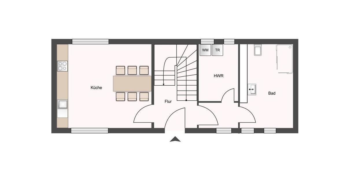 Etagenwohnung Lüdenscheid Staberg - 1 Zimmer, 18 m&sup2;, 190&euro; | Angebot:26094937