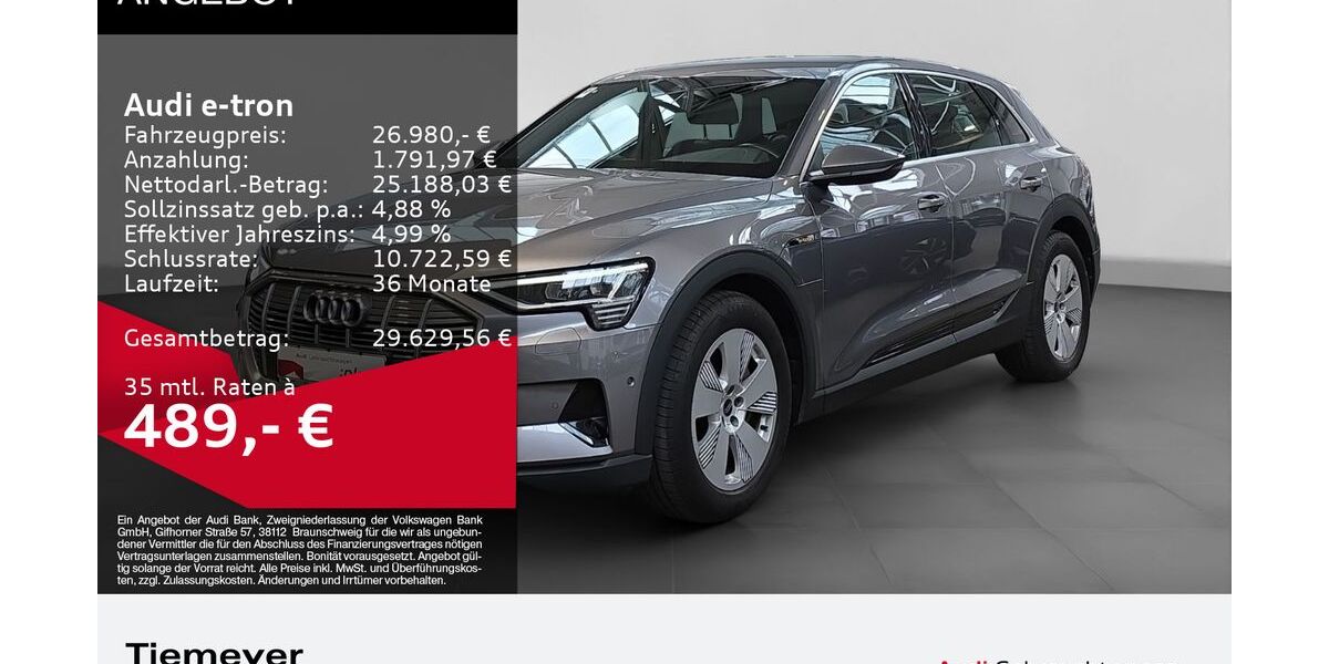 Audi e-tron 39.549 km 25.980 &euro; Plettenberg 58840