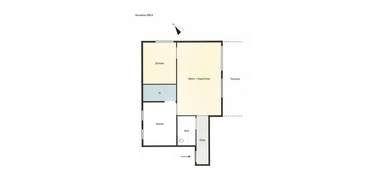 Etagenwohnung Engelskirchen - 2 Zimmer, 77 m&sup2;, 750&euro; | Angebot:25871610