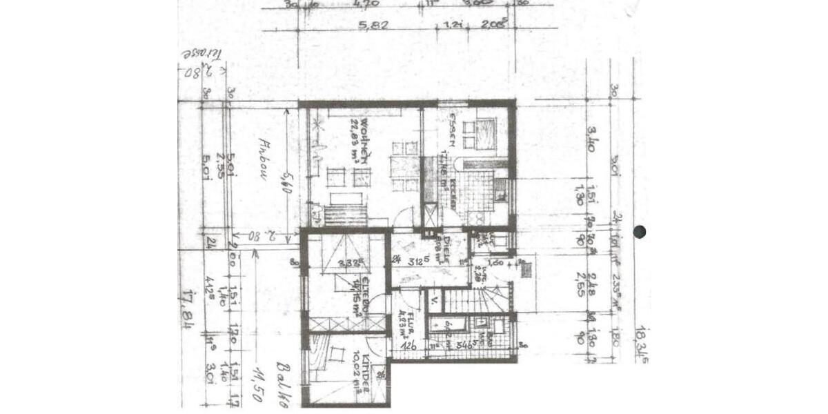 Etagenwohnung Attendorn - 6 Zimmer, 171 m&sup2;, 1.250&euro; | Angebot:25593998