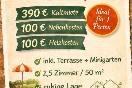 Wohnung Kierspe - 2.5 Zimmer, 50 m&sup2;, 390&euro; | Angebot:25725344